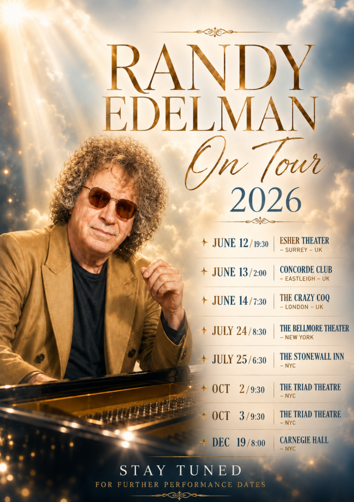 Randy Edelman Makes His Esher Theatre Debut with an Evening of Music and Stories at the Piano